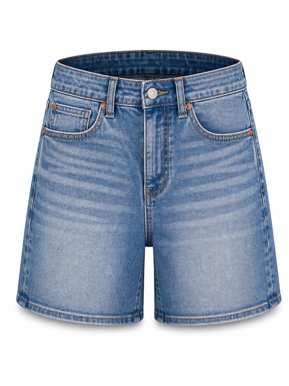 American Eagle Next Level Stretch Denim Shorts High Rise